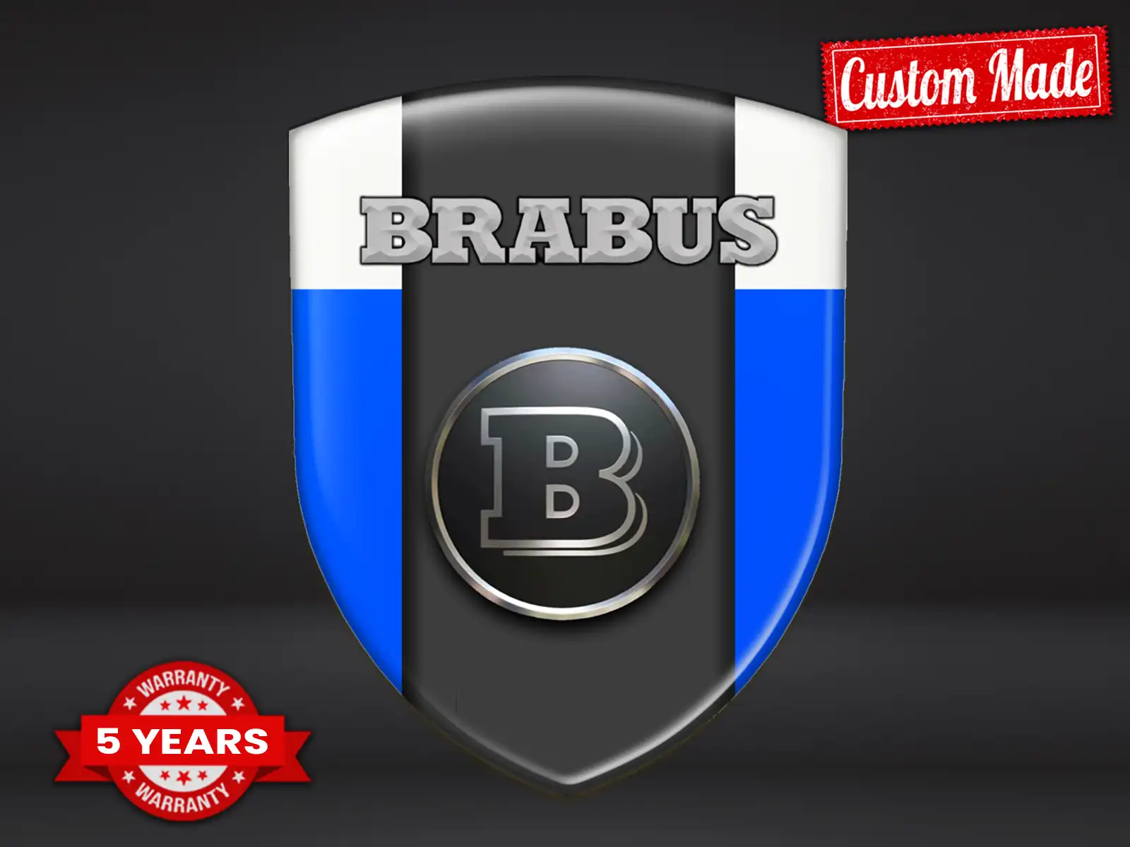 Brabus Adesivi Parabrezza Auto Racing Standard Minimalisti